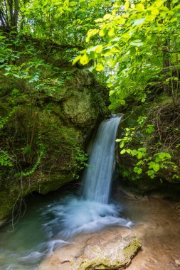 Hajsky waterfall, National Park Slovak Paradise, Slovakia