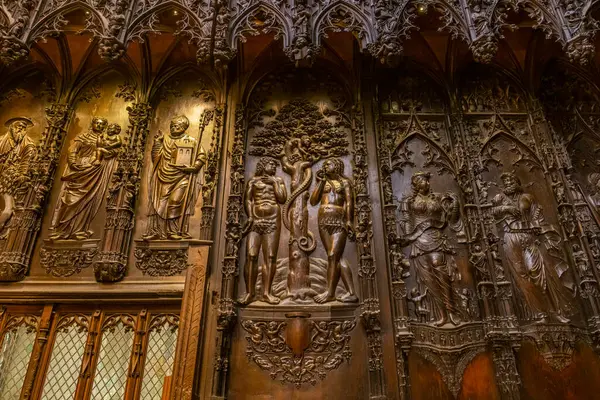 Auch Katedrali (Cathedrale Sainte-Marie d Auch), UNESCO sitesi, Midi-Pyrenees, Fransa
