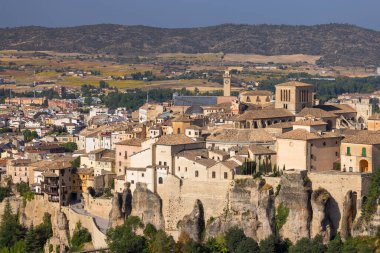 Cuenca eski kasabası, UNESCO sitesi, Kastilie La Mancha, İspanya