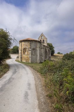 Santa Maria de Retortillo Kilisesi (Iglesia de Santa Maria), Juliobriga, Campoo de Enmedio, Matamorosa, Cantabria, İspanya