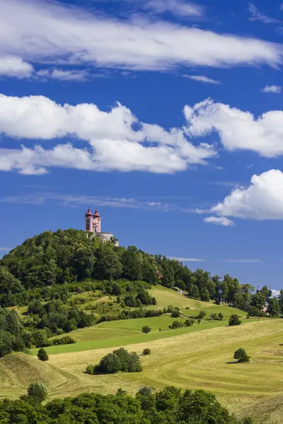 stock image Calvary in Banska Stiavnica, UNESCO site, Slovakia