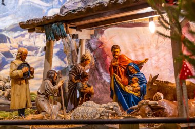 Assisi Kilisesi, Prag, Çek Cumhuriyeti, Saint Francis 'te beşik