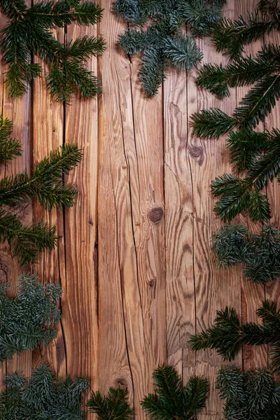 Geleneksel Çek Noel arkaplanı tahta üzerinde