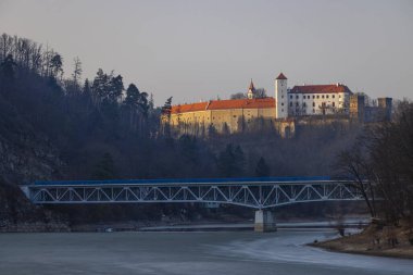 Bitov castle, Znojmo region, Southern Moravia, Czech Republic clipart