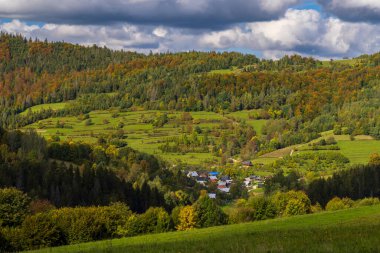 Autumn landscape in Mala Fatra mountains, Slovakia