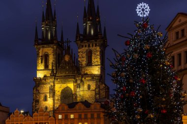 Eski Şehir Meydanı, Noel zamanı, prague, Çek Cumhuriyeti