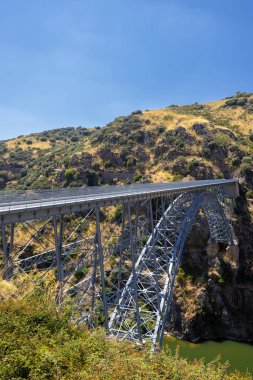 Puente de Requejo Köprüsü, Pino del Oro, Kastilya ve Leon, İspanya