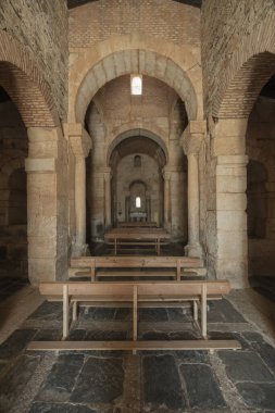San Pedro de la Nave kilisesi (Iglesia de San Pedro de la Nave), Zamora ili, Kastilya ve Leon bölgesi, İspanya