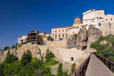 Cuenca eski kasabası, UNESCO sitesi, Kastilie La Mancha, İspanya