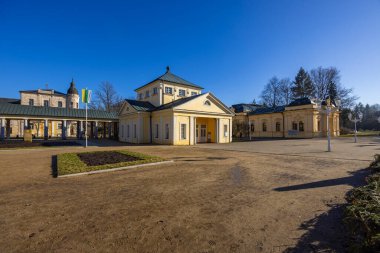 Cheb yakınlarındaki Frantiskovy Lazne spa kasabası, UNESCO Dünya Mirası Sitesi, Batı Bohemya, Çek Cumhuriyeti