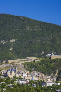 Briancon Kaleleri (Enceinte urbaine de Briancon), UNESCO sitesi, Briancon, Savoy, Fransa