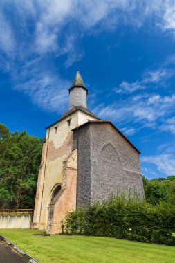 Clocher Porche de Mimizan, UNESCO sitesi, Camino de Santiago, Yeni Aquitaine, Fransa