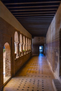 Monasterio de Santa Maria de la Rabida, Palos de la Frontera, Province of Huelva, Andalusia, Spain clipart