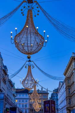 Avusturya 'nın başkenti Viyana Noel için süslendi.
