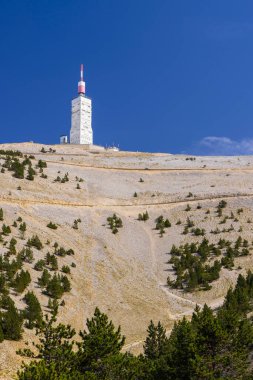 Mont Ventoux (1912 m), Vaucluse, Provence, Fransa