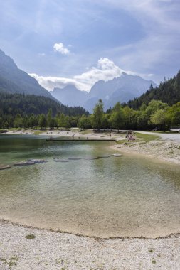 Jasna pond near Kranjska Gora, Triglavski national park, Slovenia