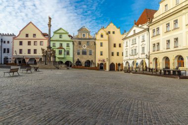 Cesky Krumlov eski kasaba, UNESCO sitesi, Güney Bohemya, Çek Cumhuriyeti