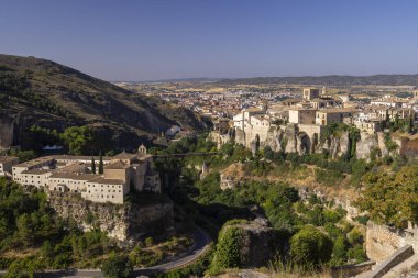 Cuenca eski kasabası, UNESCO sitesi, Kastilie La Mancha, İspanya