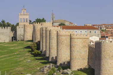 Avila 'daki Ortaçağ Duvarları, UNESCO sitesi, Kastilya ve Leon, İspanya