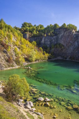 Benatina Travertine, doğal anıt ve koruma altındaki manzara alanı Vihorlat, Slovakya