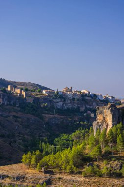 Cuenca eski kasabası, UNESCO sitesi, Kastilie La Mancha, İspanya