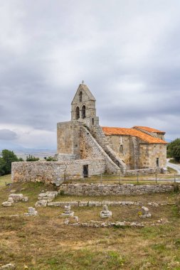Santa Maria de Retortillo Kilisesi (Iglesia de Santa Maria), Juliobriga, Campoo de Enmedio, Matamorosa, Cantabria, İspanya