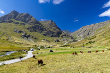 Landscape in Vanoise National Park, Savoy, France clipart