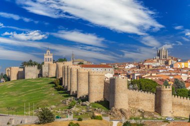 Avila 'daki Ortaçağ Duvarları, UNESCO sitesi, Kastilya ve Leon, İspanya