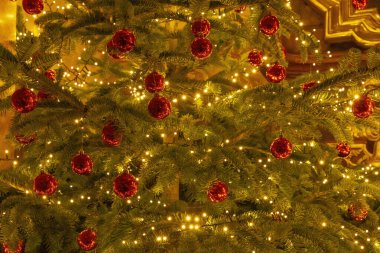 Şehir merkezinde Noel süslemeleri, Viyana, Avusturya