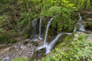 Hajsky waterfall, National Park Slovak Paradise, Slovakia
