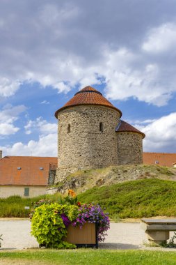 St. Catherine Rotunda, 11. yüzyılda inşa edilmiş, Znojmo, Southhern Moravia, Çek Cumhuriyeti