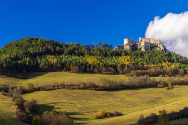 Lietava castle (Lietavsky hrad), Zilina region, Slovakia clipart