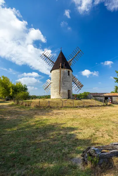 Vensac yel değirmeni, Gironde departmanı, Yeni Aquitaine, Fransa