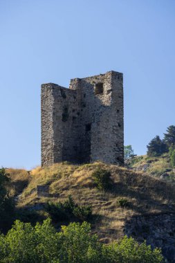 Tour del Vacaro in Llo, Pyrenees-Orientales, France clipart