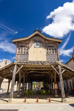 Halle de Gontaud-de-Nogaret 1580, Gontaud-de-Nogaret, Yeni Aquitaine, Fransa