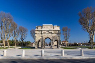 Roman triumphal arch, Orange, UNESCO world heritage, Provence, France