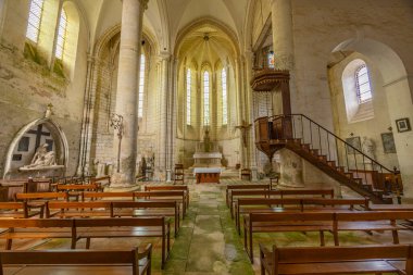 Saint-Mande-Saint-Jean Kilisesi, Ferriere-Larcon, Val de Loire, Fransa