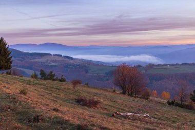 Ulusal park Polana dağları, Slovakya 'daki tipik manzara