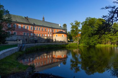 Güney Bohemya 'daki Kamenice Nad Lipu Kalesi