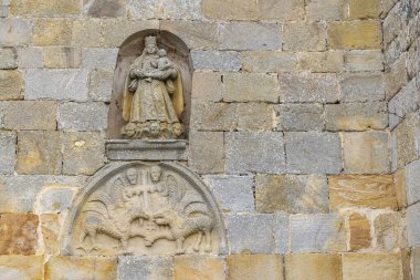Santa Maria de Retortillo Kilisesi (Iglesia de Santa Maria), Juliobriga, Campoo de Enmedio, Matamorosa, Cantabria, İspanya