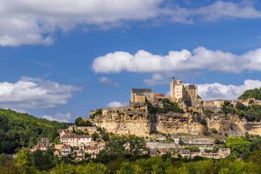 Beynac Şatosu, Beynac-et-Cazenac, Dordogne Kalesi, Fransa