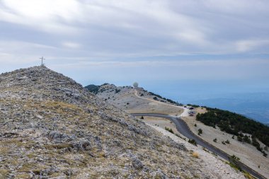 Mont Ventoux (1912 m), Vaucluse, Provence, Fransa