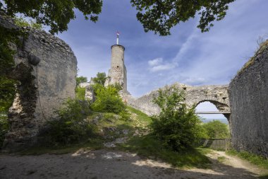 Falkenstein ruins, Lower Austria, Austria clipart