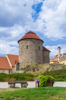 St. Catherine Rotunda, 11. yüzyılda inşa edilmiş, Znojmo, Southhern Moravia, Çek Cumhuriyeti