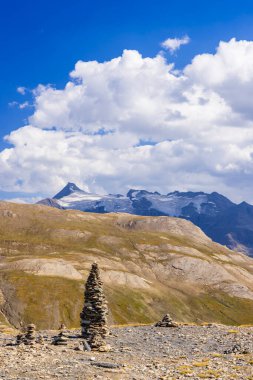 Landscape near Col de l'Iseran, Savoy, France clipart