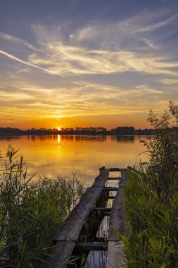 Rezabinec göleti, Güney Bohemya, Çek Cumhuriyeti