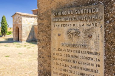 San Pedro de la Nave Kilisesi (Iglesia de San Pedro de la Nave), Almendra del Pan, Zamora ili, Kastilya ve Leon bölgesi, İspanya