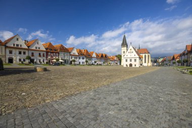 Medieval historical square Bardejov, UNESCO site, Slovakia