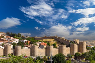 Avila 'daki Ortaçağ Duvarları, UNESCO sitesi, Kastilya ve Leon, İspanya