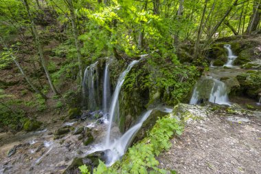 Hajsky waterfall, National Park Slovak Paradise, Slovakia